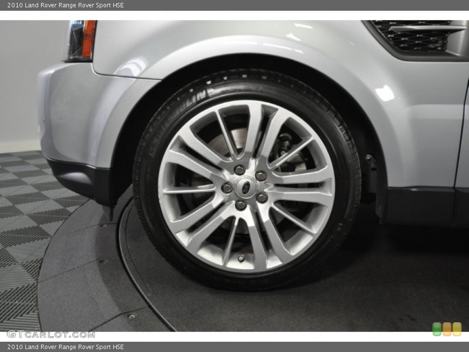 2010 Land Rover Range Rover Sport HSE Wheel and Tire Photo #52617368