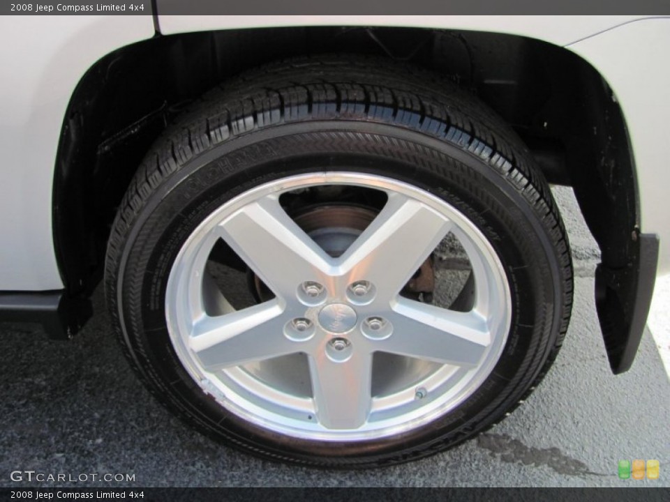 2008 Jeep Compass Limited 4x4 Wheel and Tire Photo #52618271