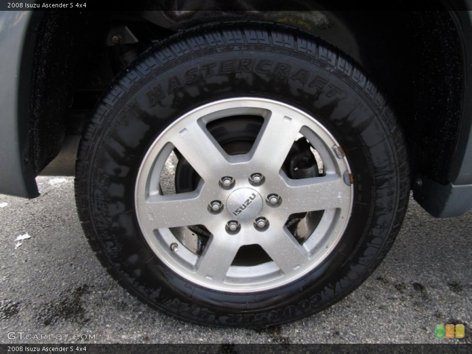 2008 Isuzu Ascender S 4x4 Wheel and Tire Photo #52623851