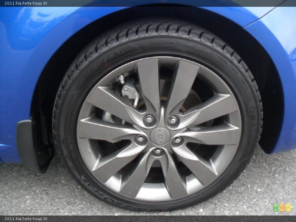 2011 Kia Forte Koup SX Wheel and Tire Photo #52636109