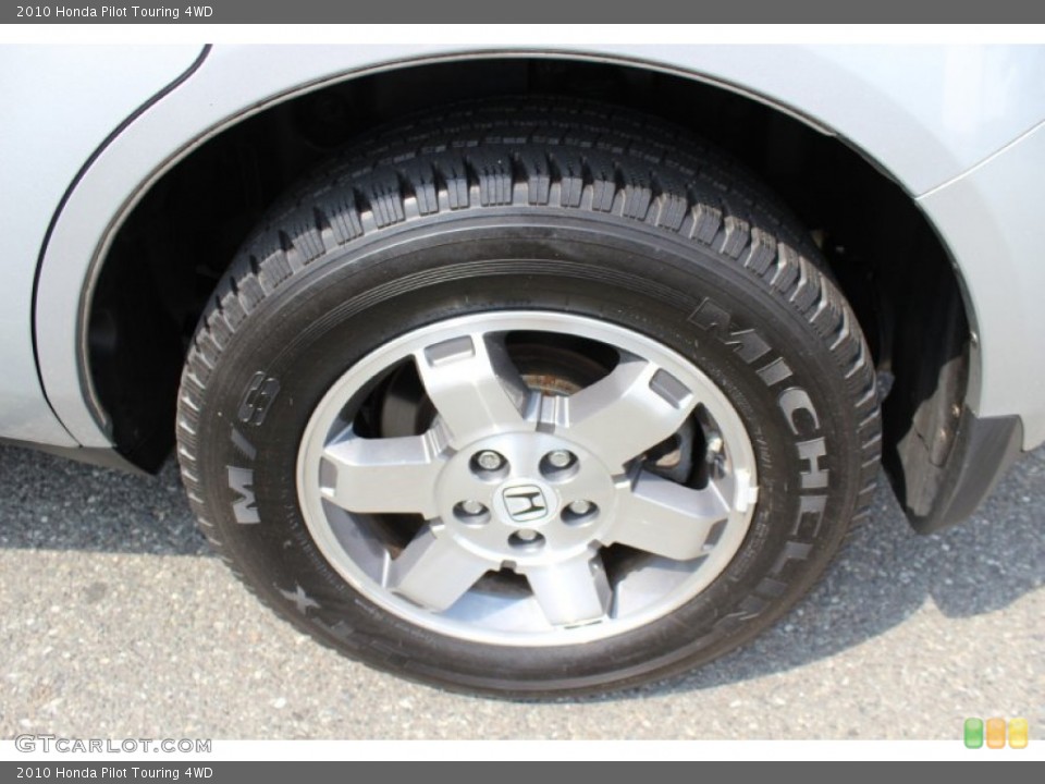 2010 Honda Pilot Touring 4WD Wheel and Tire Photo #52636139