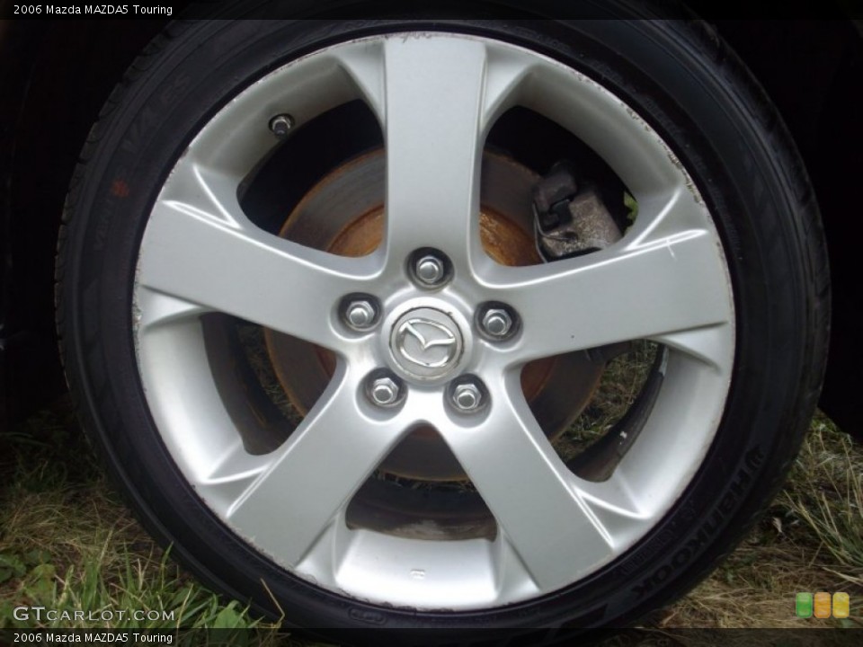 2006 Mazda MAZDA5 Touring Wheel and Tire Photo #52637381