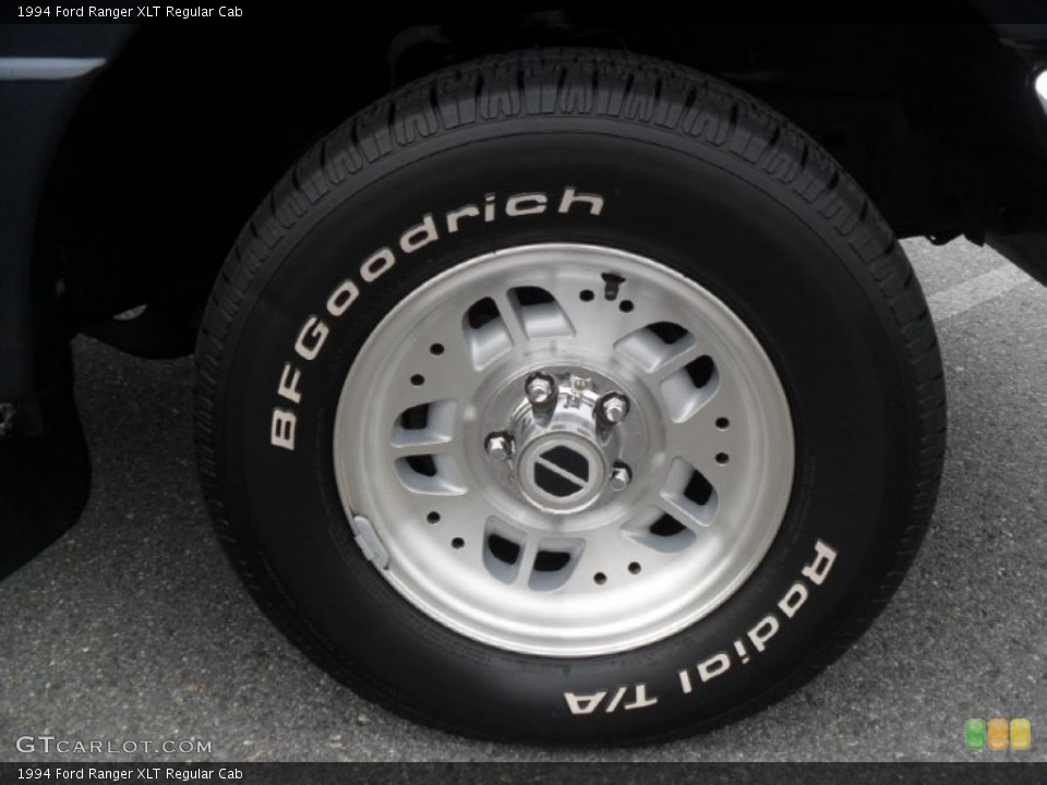 1994 Ford Ranger XLT Regular Cab Wheel and Tire Photo #52637834