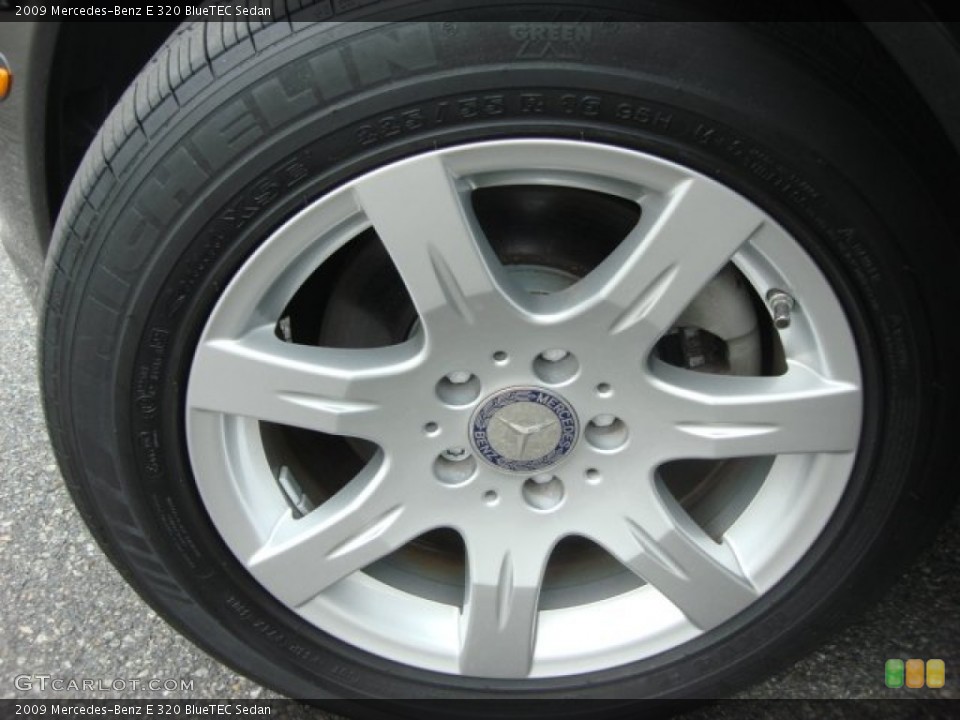 2009 Mercedes-Benz E 320 BlueTEC Sedan Wheel and Tire Photo #52637855