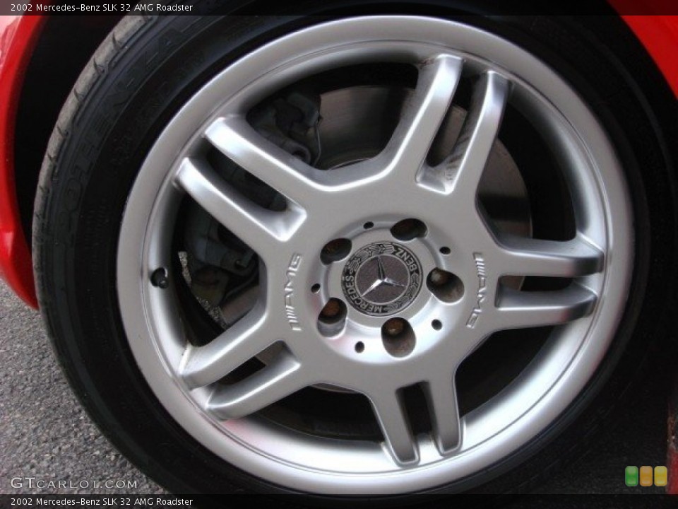 2002 Mercedes-Benz SLK 32 AMG Roadster Wheel and Tire Photo #52640180