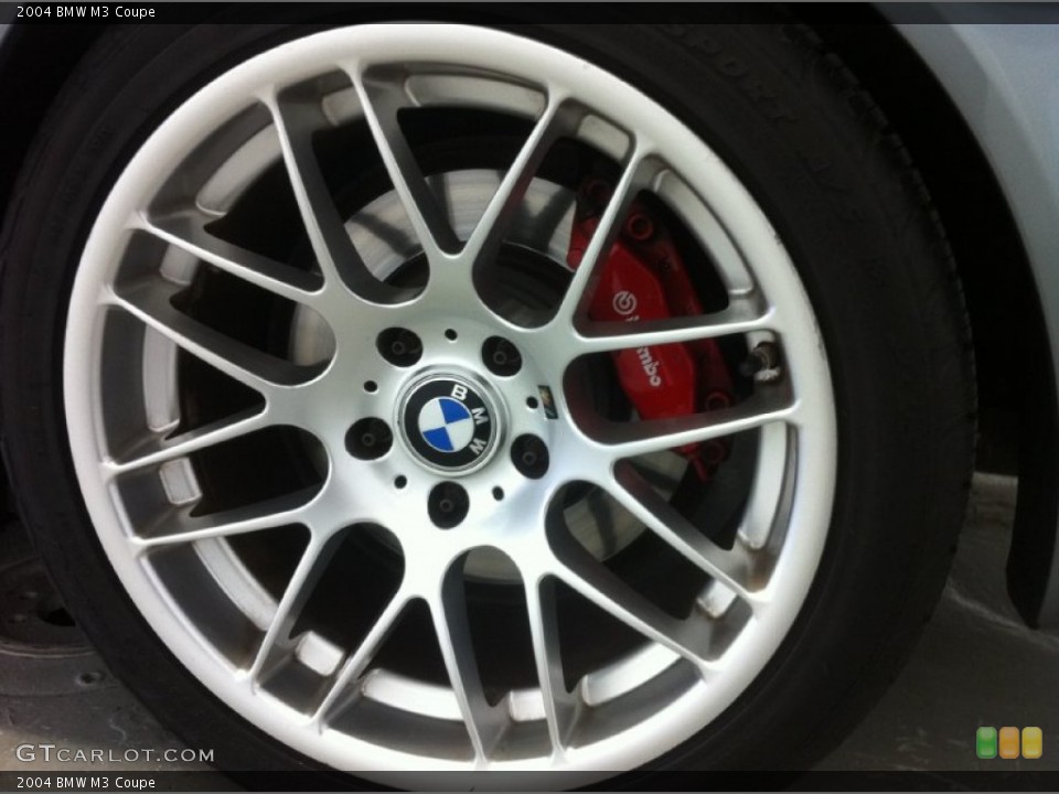 2004 BMW M3 Coupe Wheel and Tire Photo #52640201