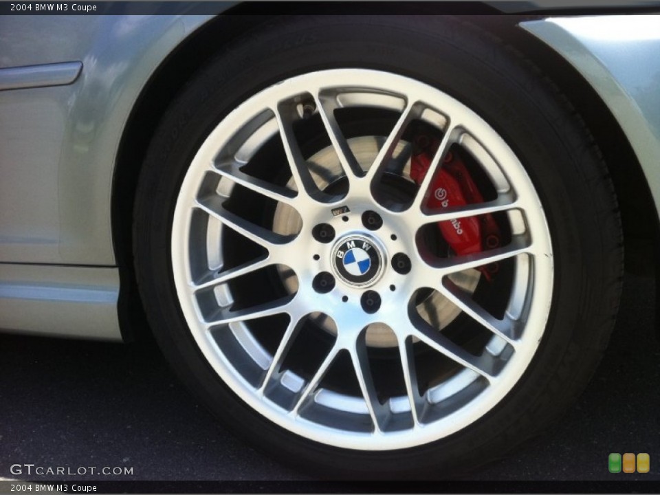 2004 BMW M3 Coupe Wheel and Tire Photo #52640216