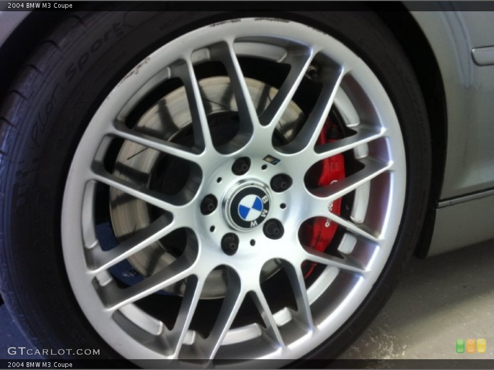 2004 BMW M3 Coupe Wheel and Tire Photo #52640225