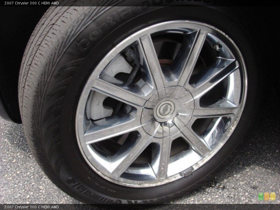 2007 Chrysler 300 C HEMI AWD Wheel and Tire Photo #52641143