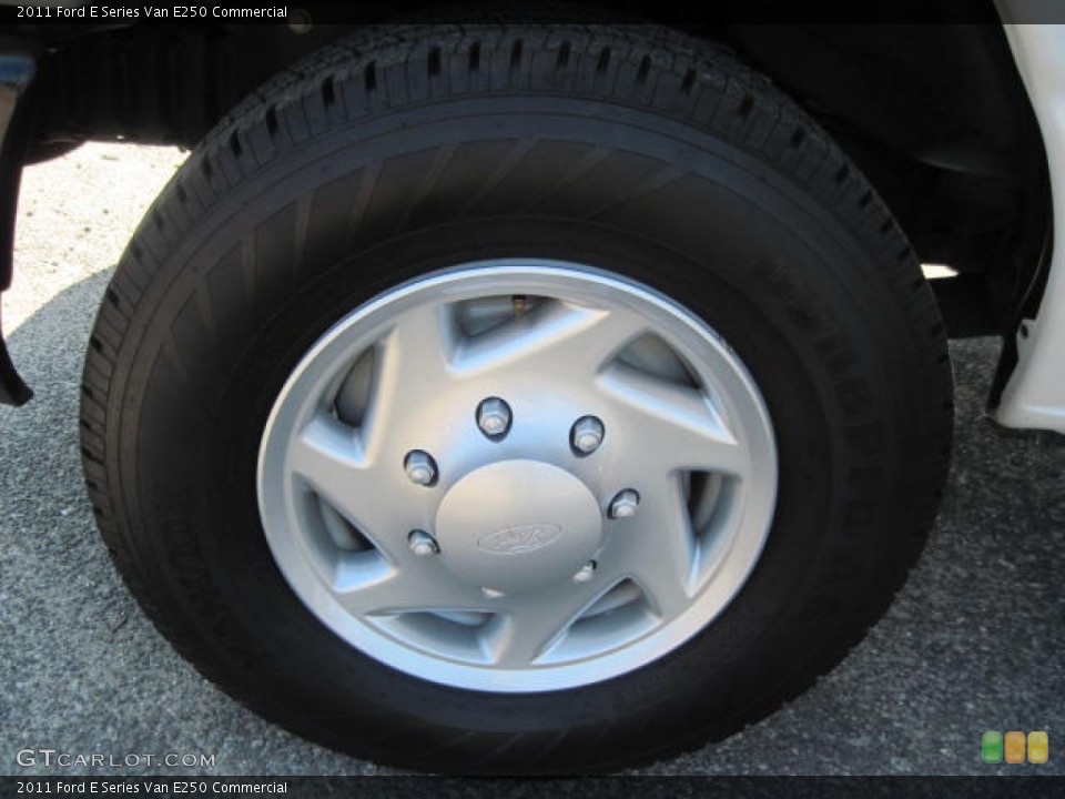 2011 Ford E Series Van E250 Commercial Wheel and Tire Photo #52642457