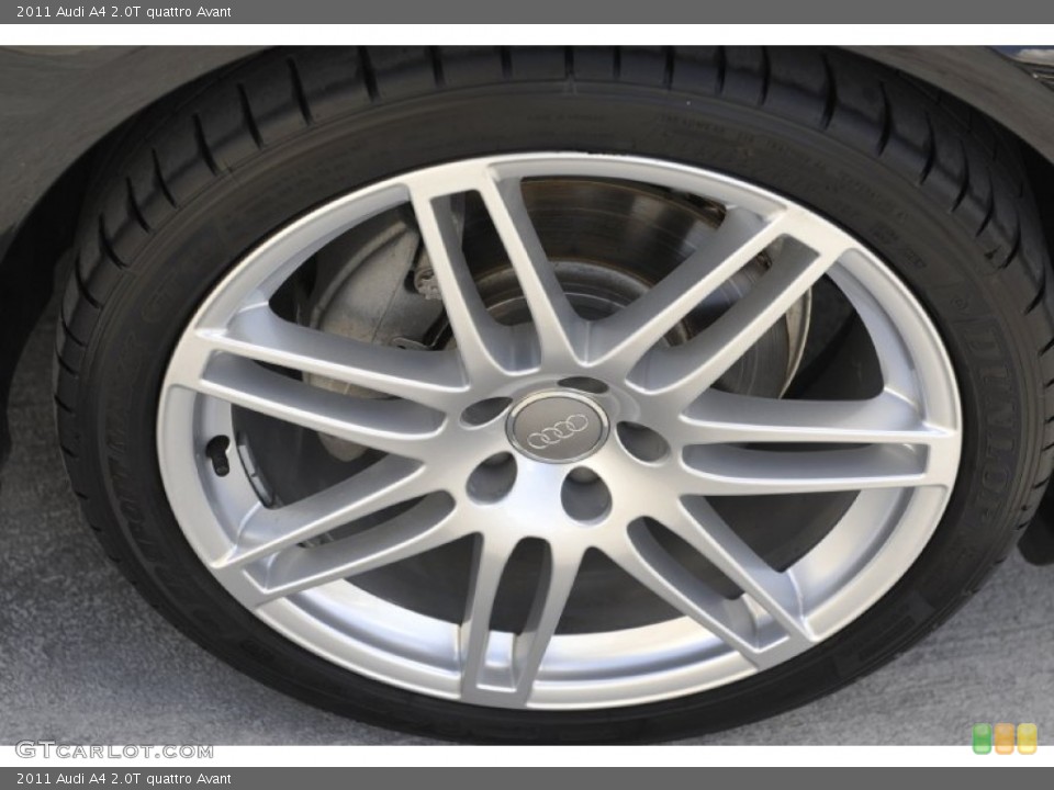 2011 Audi A4 2.0T quattro Avant Wheel and Tire Photo #52646141