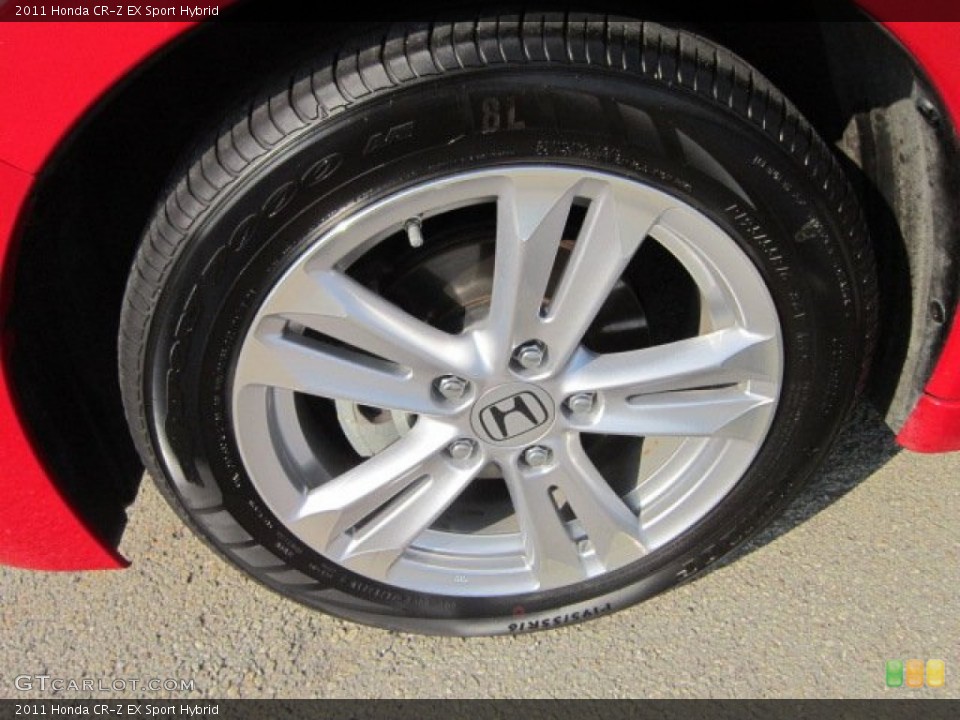 2011 Honda CR-Z EX Sport Hybrid Wheel and Tire Photo #52659945