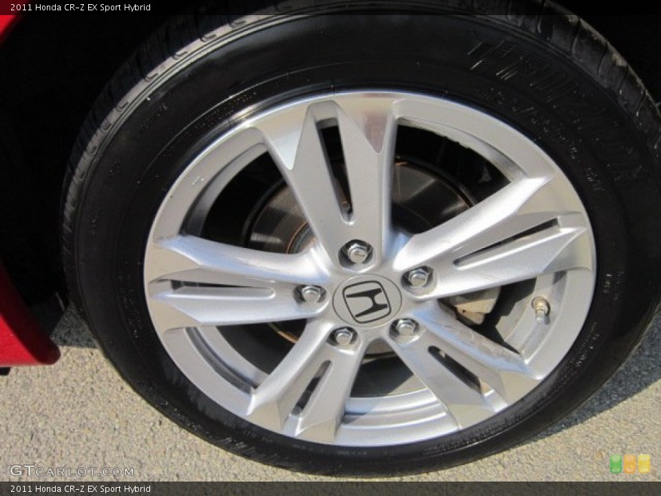 2011 Honda CR-Z EX Sport Hybrid Wheel and Tire Photo #52660020