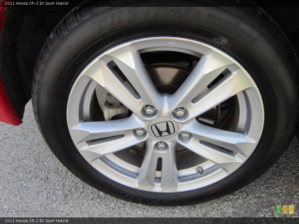 2011 Honda CR-Z EX Sport Hybrid Wheel and Tire Photo #52660050