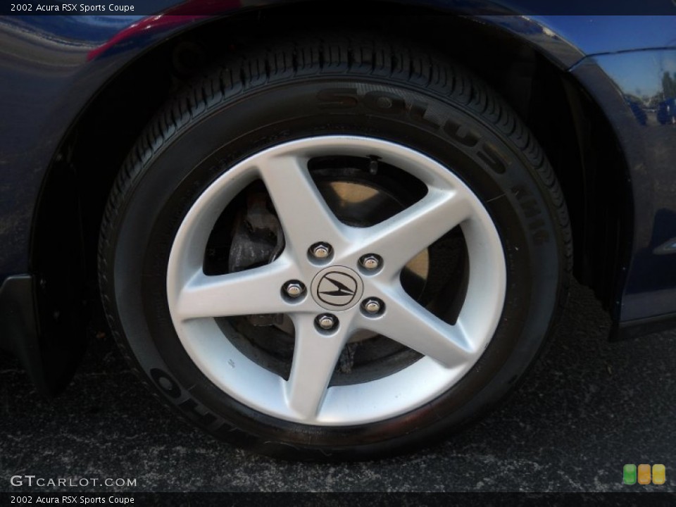 2002 Acura RSX Sports Coupe Wheel and Tire Photo #52662775