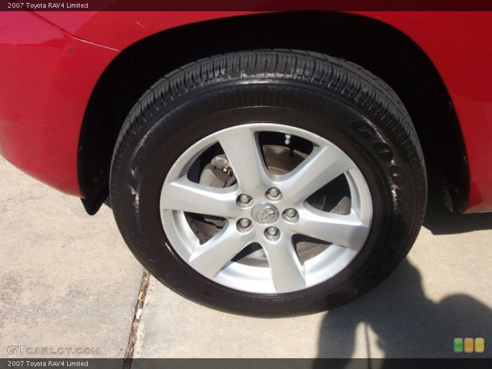 2007 Toyota RAV4 Limited Wheel and Tire Photo #52663035