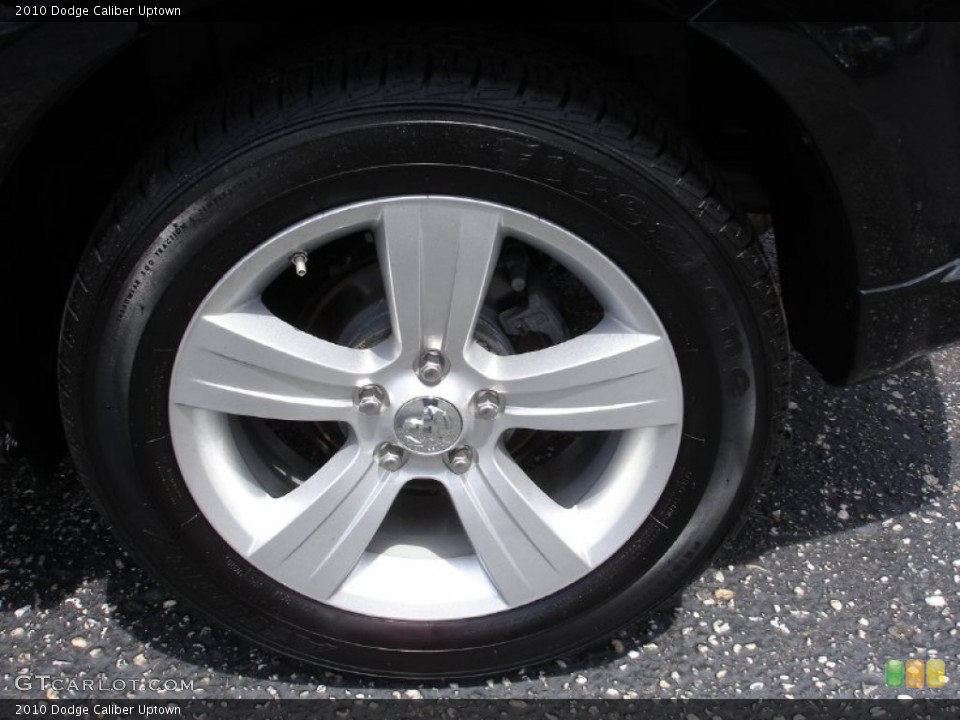 2010 Dodge Caliber Uptown Wheel and Tire Photo #52666018