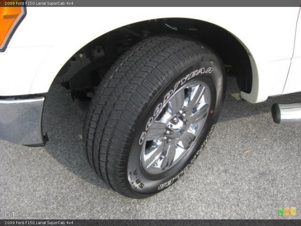 2009 Ford F150 Lariat SuperCab 4x4 Wheel and Tire Photo #52666240