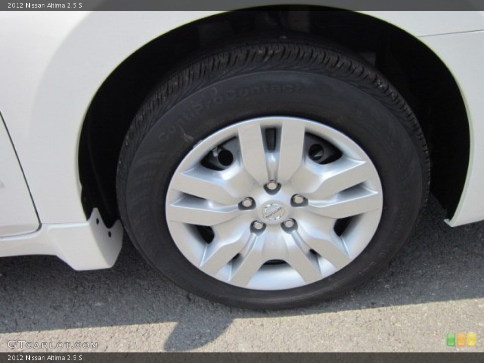 2012 Nissan Altima 2.5 S Wheel and Tire Photo #52670260