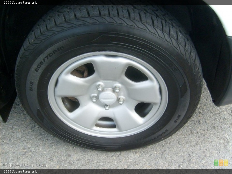 1999 Subaru Forester L Wheel and Tire Photo #52671940