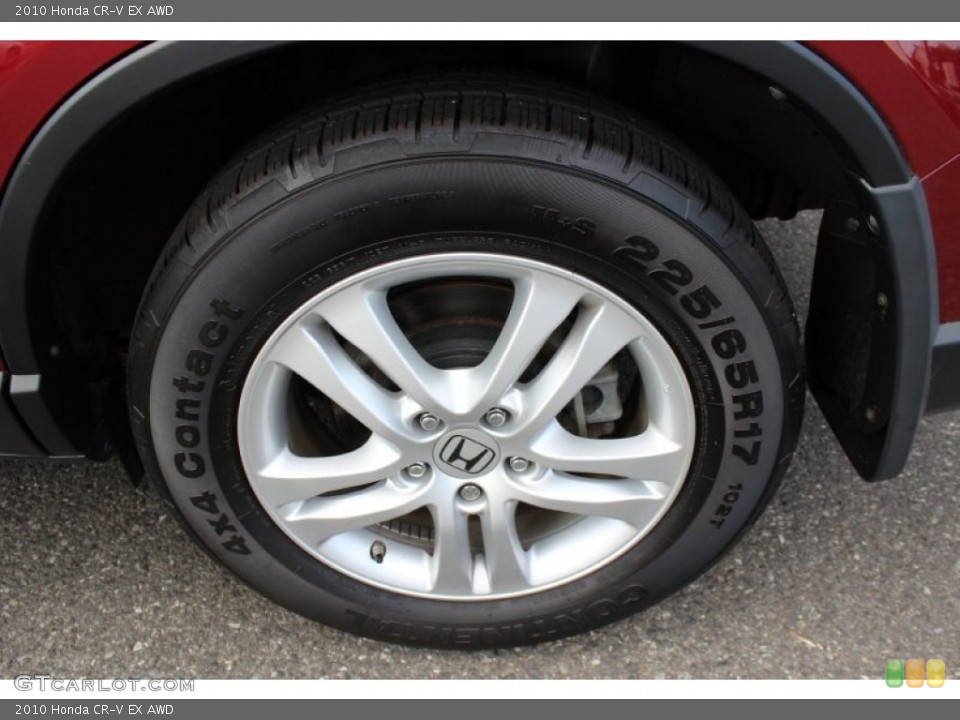 2010 Honda CR-V EX AWD Wheel and Tire Photo #52673419