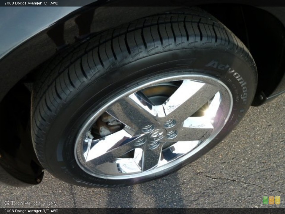 2008 Dodge Avenger R/T AWD Wheel and Tire Photo #52675327