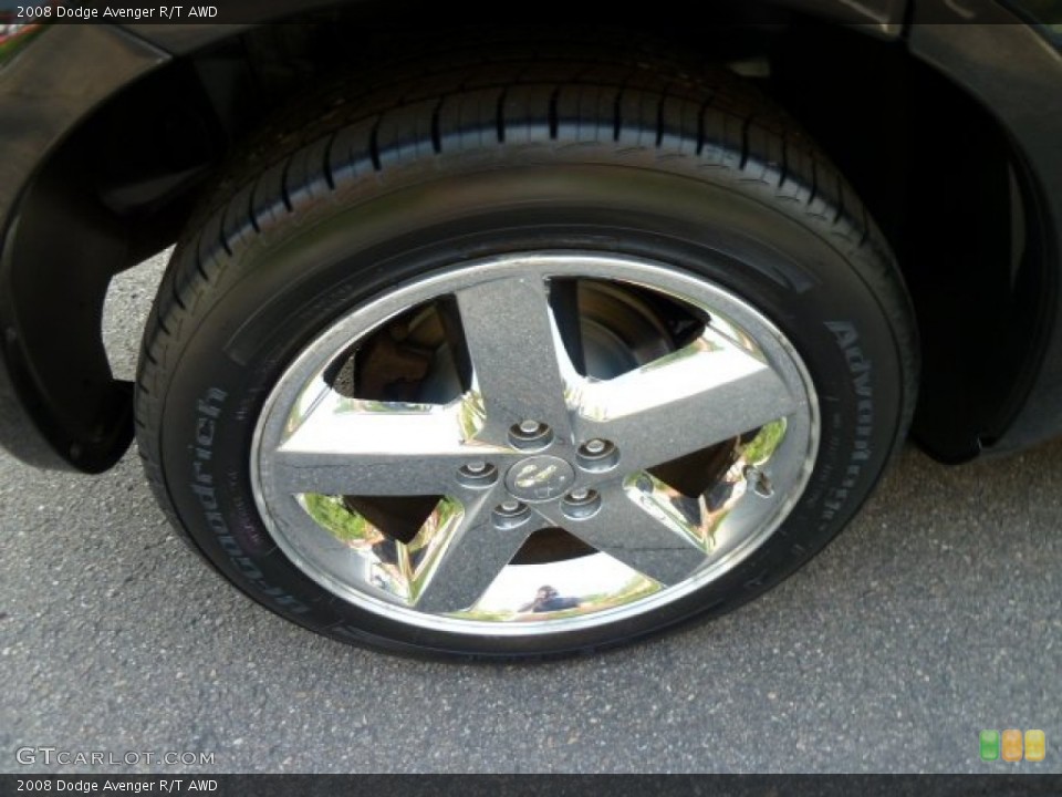 2008 Dodge Avenger R/T AWD Wheel and Tire Photo #52675345