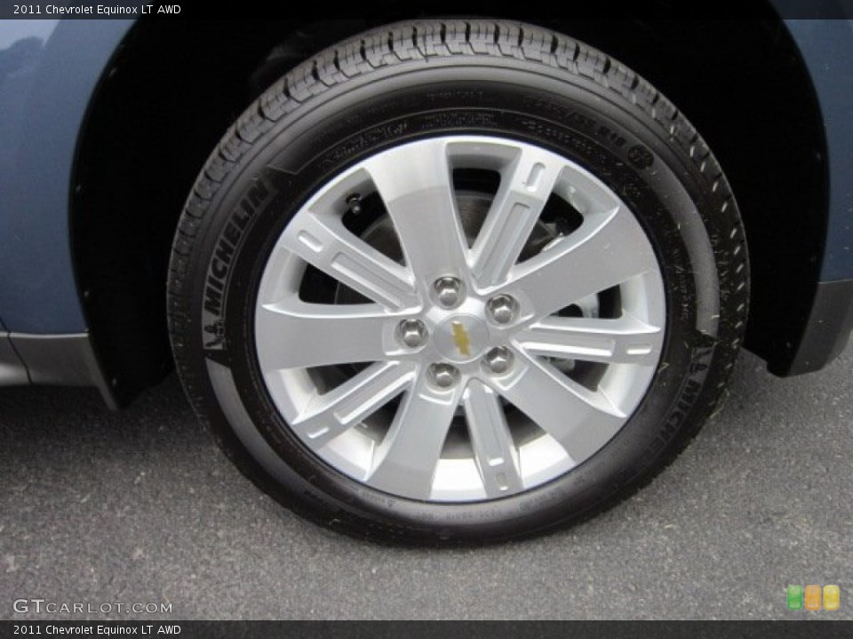 2011 Chevrolet Equinox LT AWD Wheel and Tire Photo #52675504