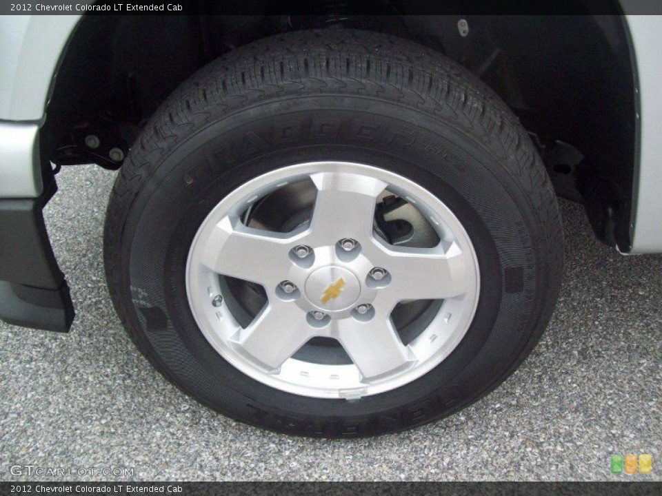 2012 Chevrolet Colorado LT Extended Cab Wheel and Tire Photo #52677817