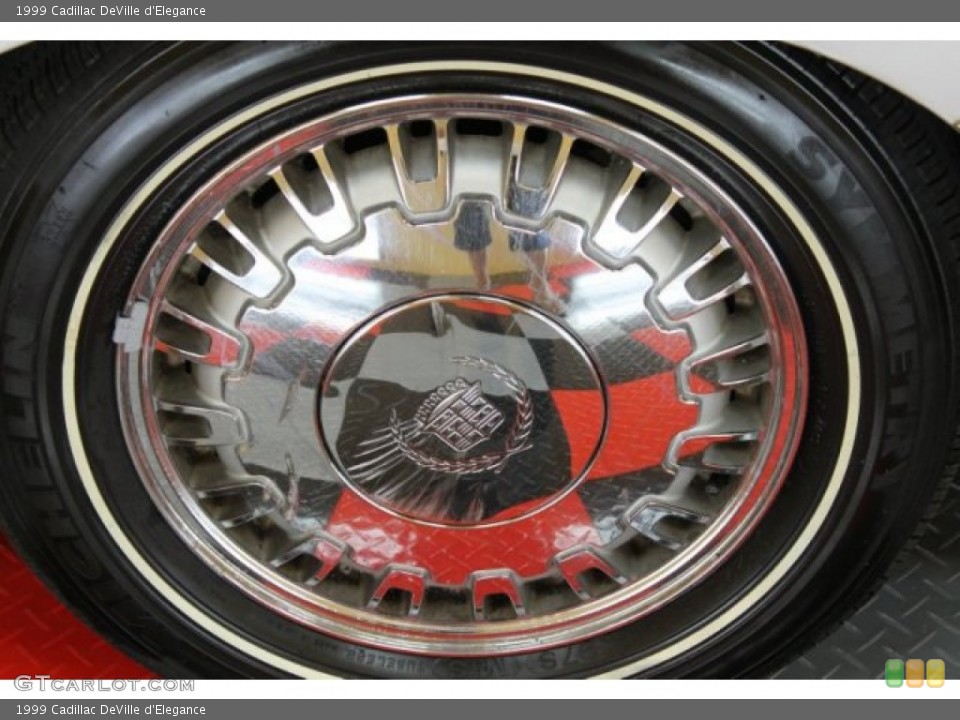 1999 Cadillac DeVille d'Elegance Wheel and Tire Photo #52678834