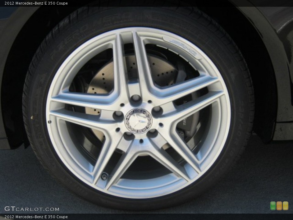 2012 Mercedes-Benz E 350 Coupe Wheel and Tire Photo #52680147