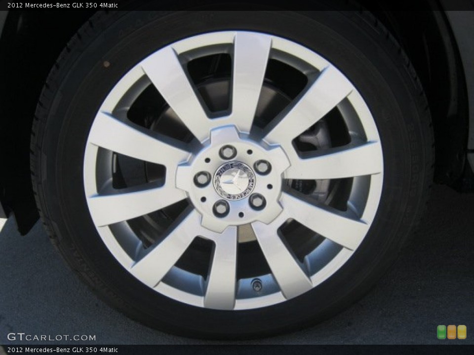 2012 Mercedes-Benz GLK 350 4Matic Wheel and Tire Photo #52680450