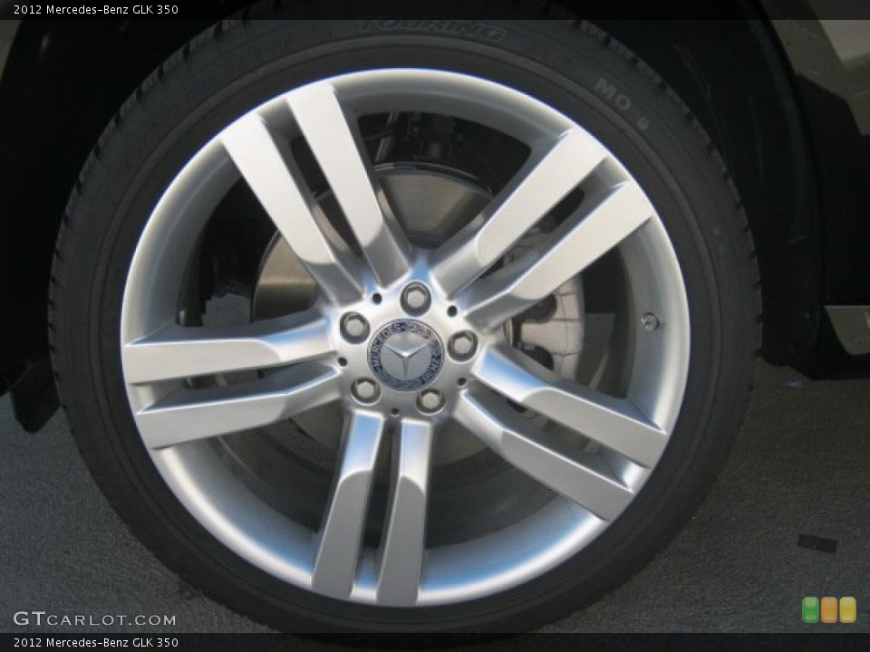 2012 Mercedes-Benz GLK 350 Wheel and Tire Photo #52680600