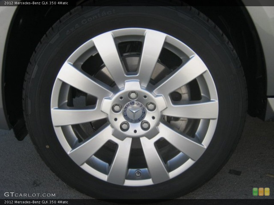 2012 Mercedes-Benz GLK 350 4Matic Wheel and Tire Photo #52680741