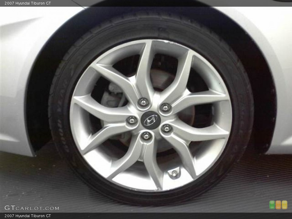 2007 Hyundai Tiburon GT Wheel and Tire Photo #52683204