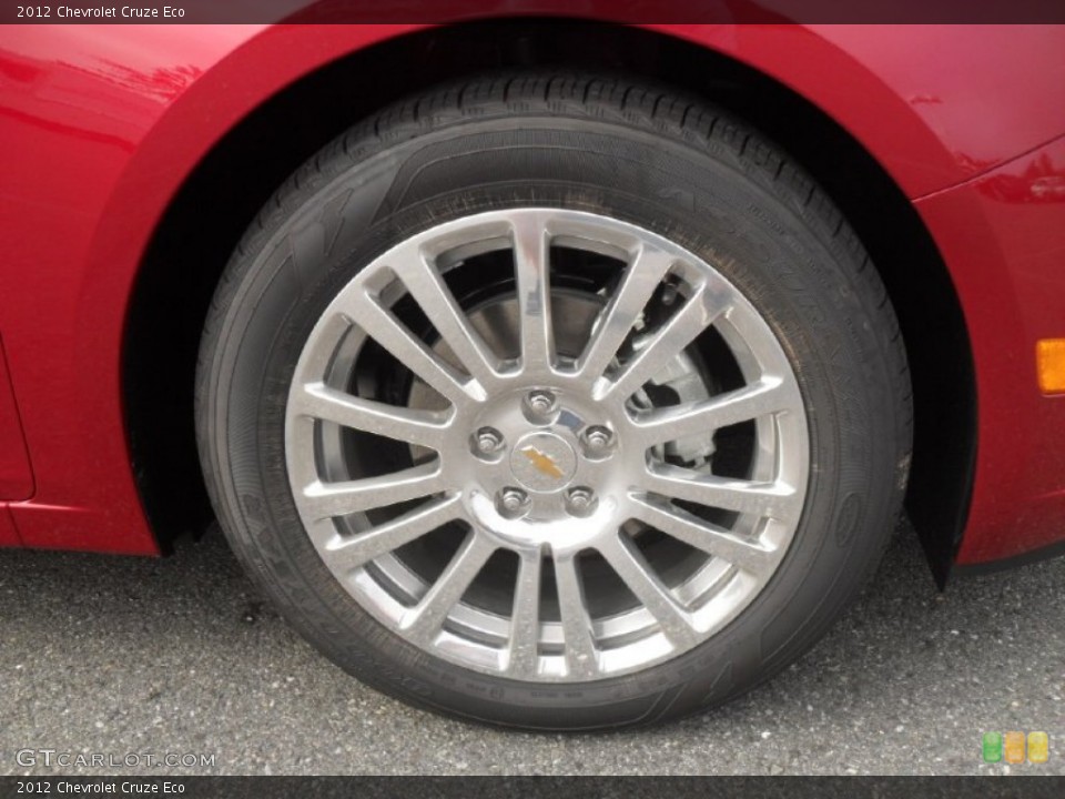 2012 Chevrolet Cruze Eco Wheel and Tire Photo #52684068