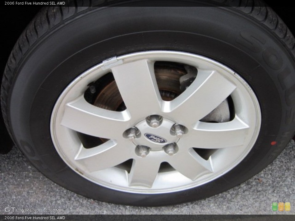 2006 Ford Five Hundred SEL AWD Wheel and Tire Photo #52686958