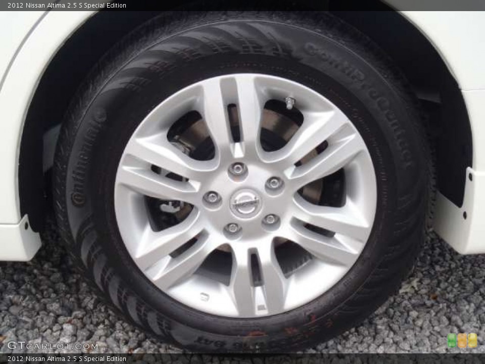 2012 Nissan Altima 2.5 S Special Edition Wheel and Tire Photo #52688820