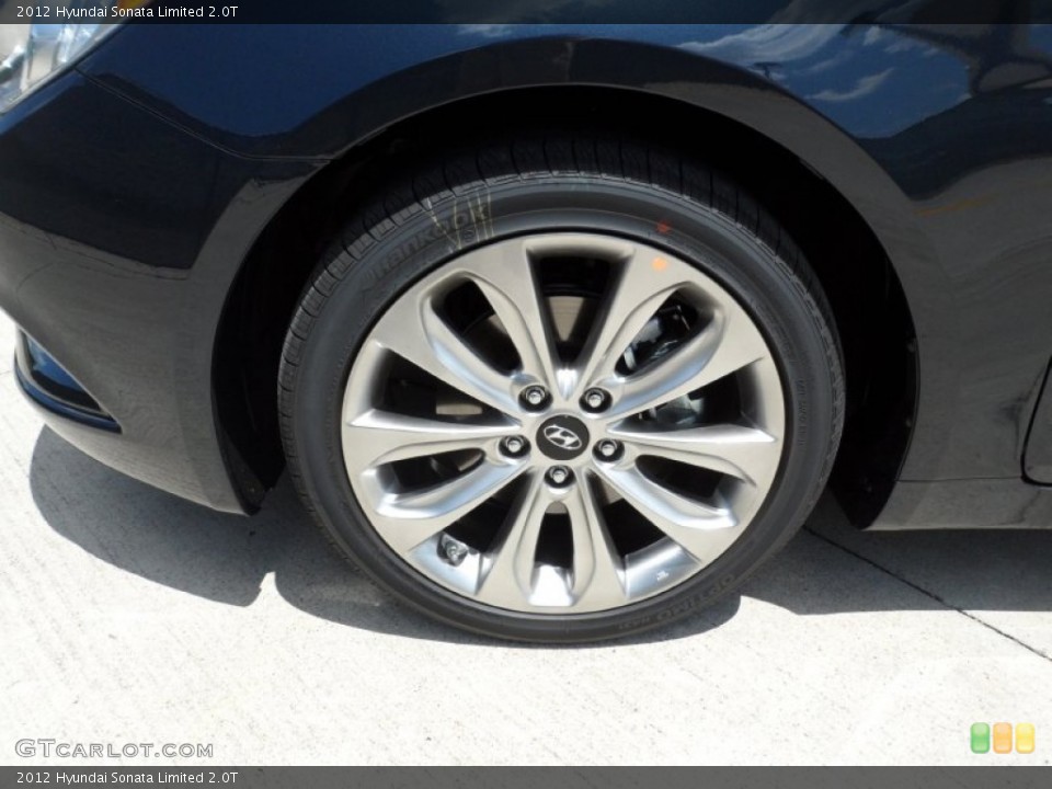 2012 Hyundai Sonata Limited 2.0T Wheel and Tire Photo #52691856
