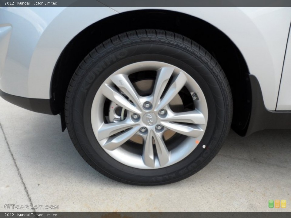 2012 Hyundai Tucson Limited Wheel and Tire Photo #52692957