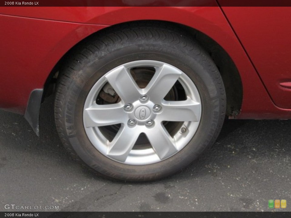 2008 Kia Rondo LX Wheel and Tire Photo #52694271