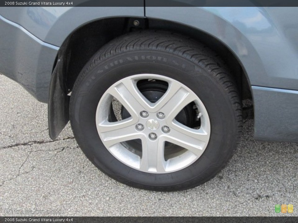 2008 Suzuki Grand Vitara Luxury 4x4 Wheel and Tire Photo #52694487