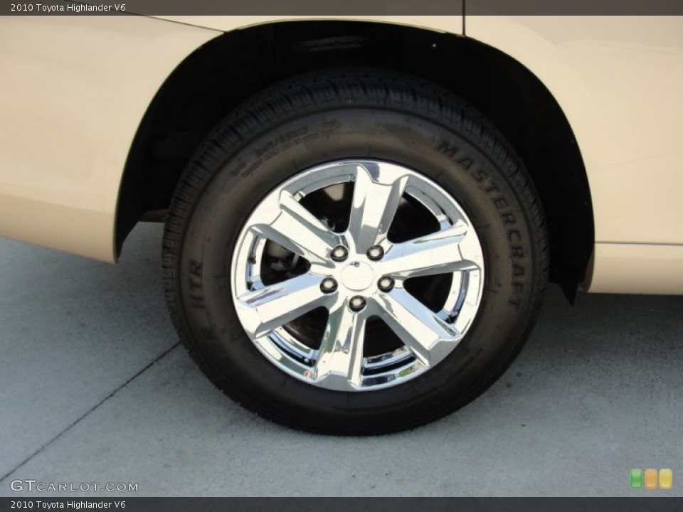 2010 Toyota Highlander V6 Wheel and Tire Photo #52695627