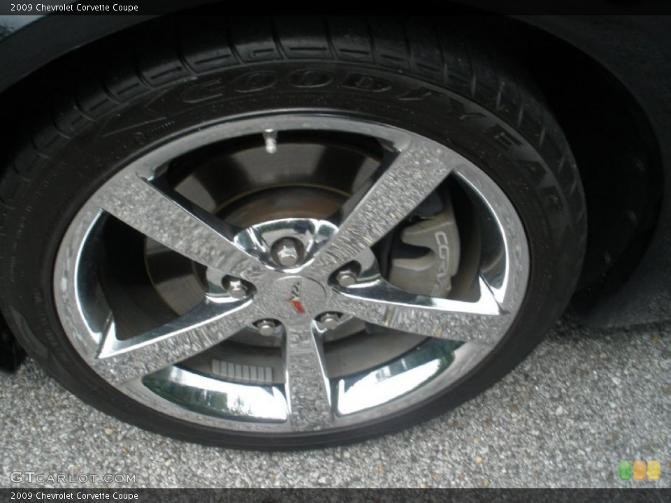 2009 Chevrolet Corvette Coupe Wheel and Tire Photo #52701183