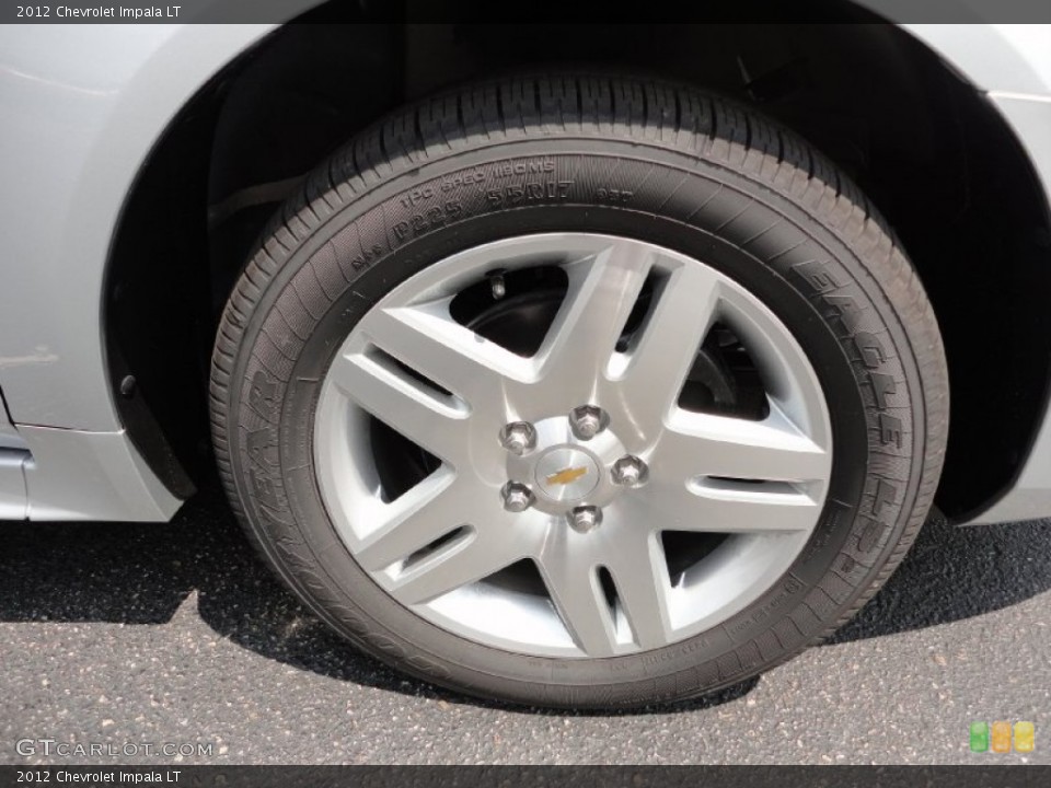 2012 Chevrolet Impala LT Wheel and Tire Photo #52701627