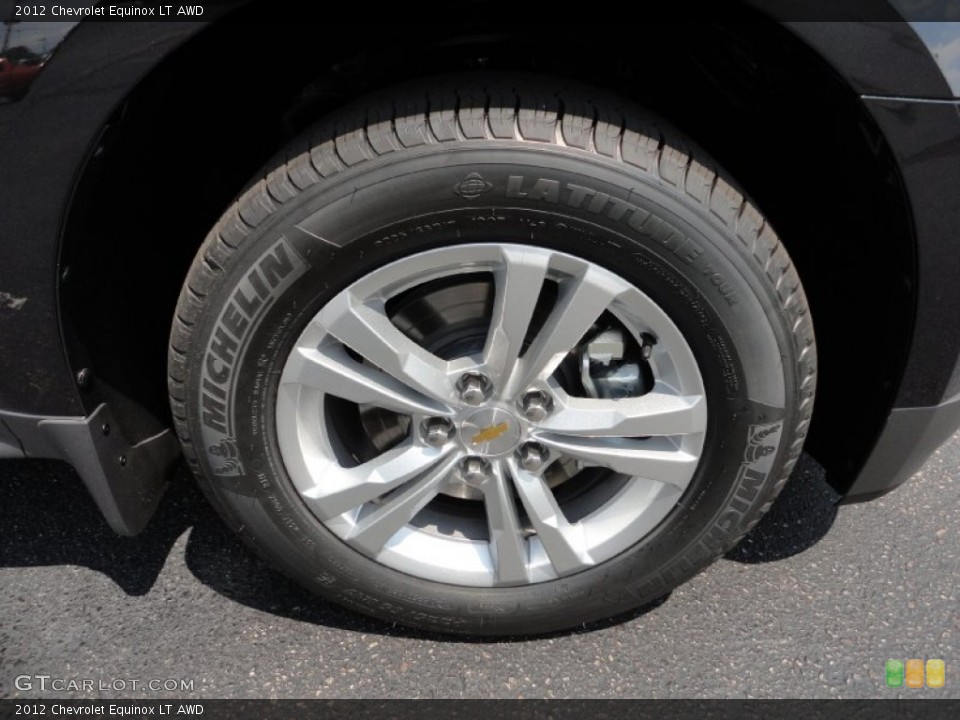 2012 Chevrolet Equinox LT AWD Wheel and Tire Photo #52701918