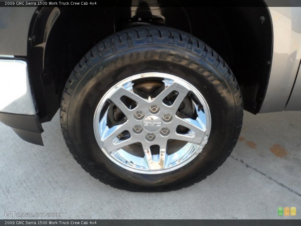 2009 GMC Sierra 1500 Custom Wheel and Tire Photo #52702002