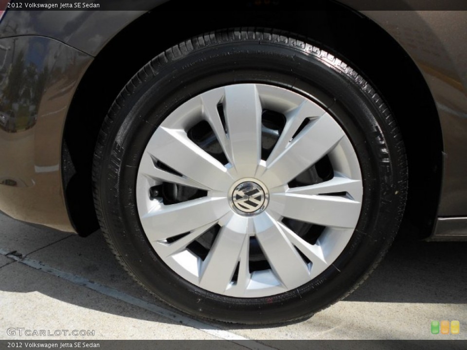 2012 Volkswagen Jetta SE Sedan Wheel and Tire Photo #52705032