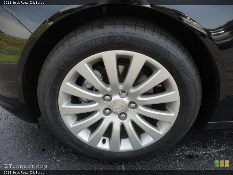 2011 Buick Regal CXL Turbo Wheel and Tire Photo #52705473