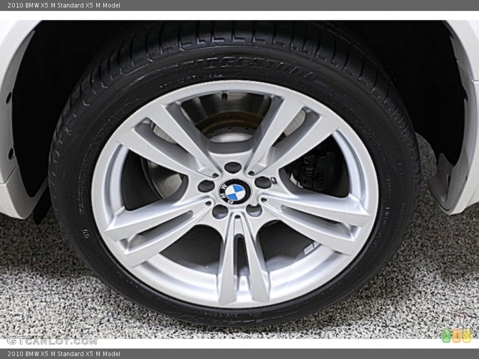 2010 BMW X5 M  Wheel and Tire Photo #52706430